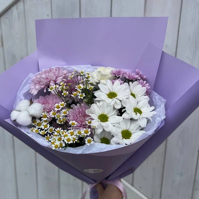Букет "Сиреневое лето"